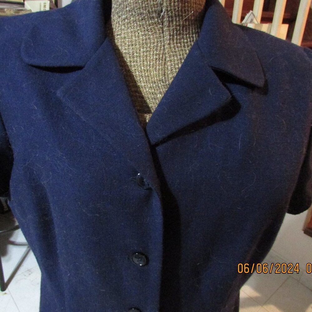 Short sleeve business dress, button front